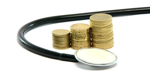 money and stethoscope