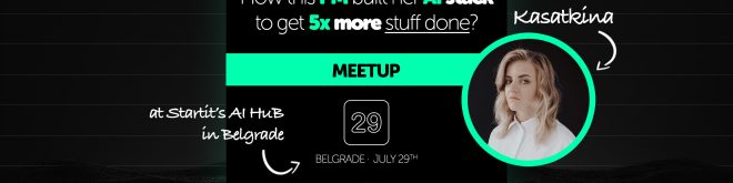 Daria Kasatkina — AI Hub Meetup #29, Beograd 29. jul