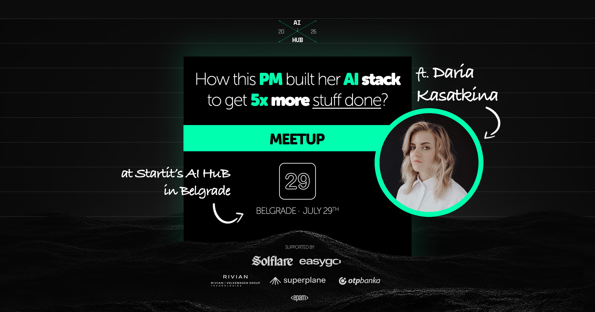Daria Kasatkina — AI Hub Meetup #29, Beograd 29. jul