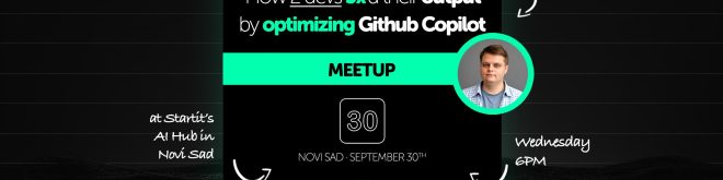 AI Hub meetup u Novom Sadu 30. septembra sa Norbertom Nemetom o GitHub Copilotu