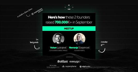 AI Hub meetup: Vukan Ljubojević i Nemanja Šćepanović, Beograd, 8. oktobar