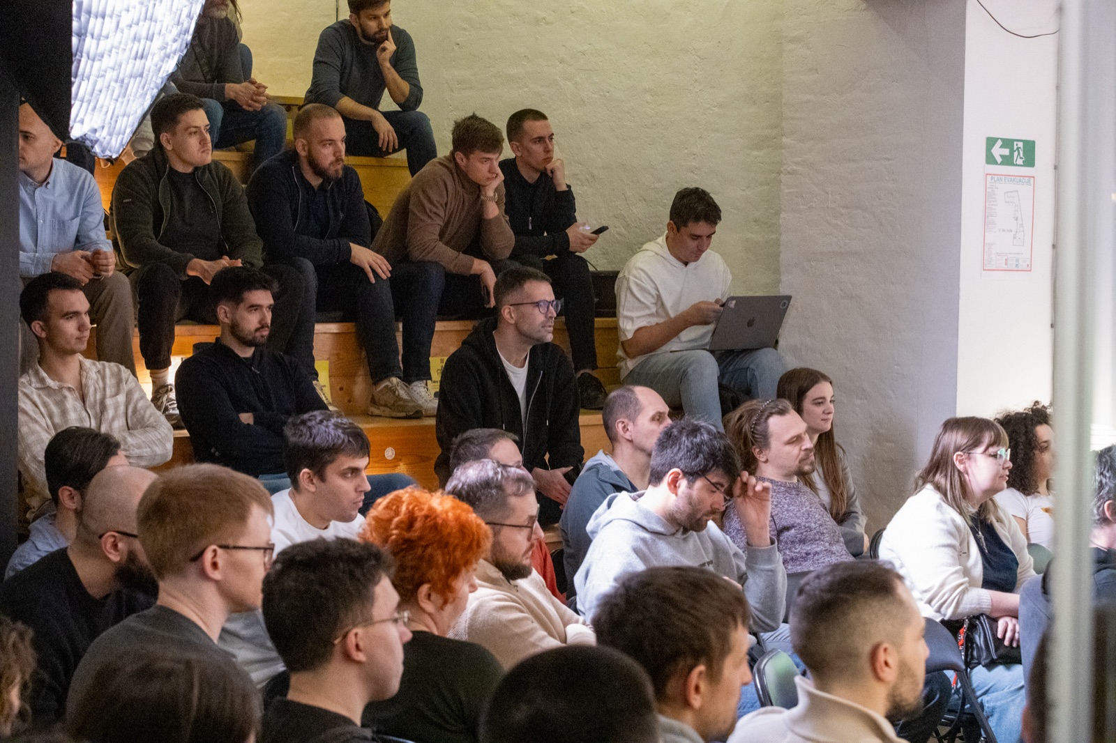 Publika na AI Hub meetupu o Perplexityju