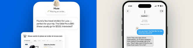 Muse i Instinct — dva potrošačka AI asistenta u radu