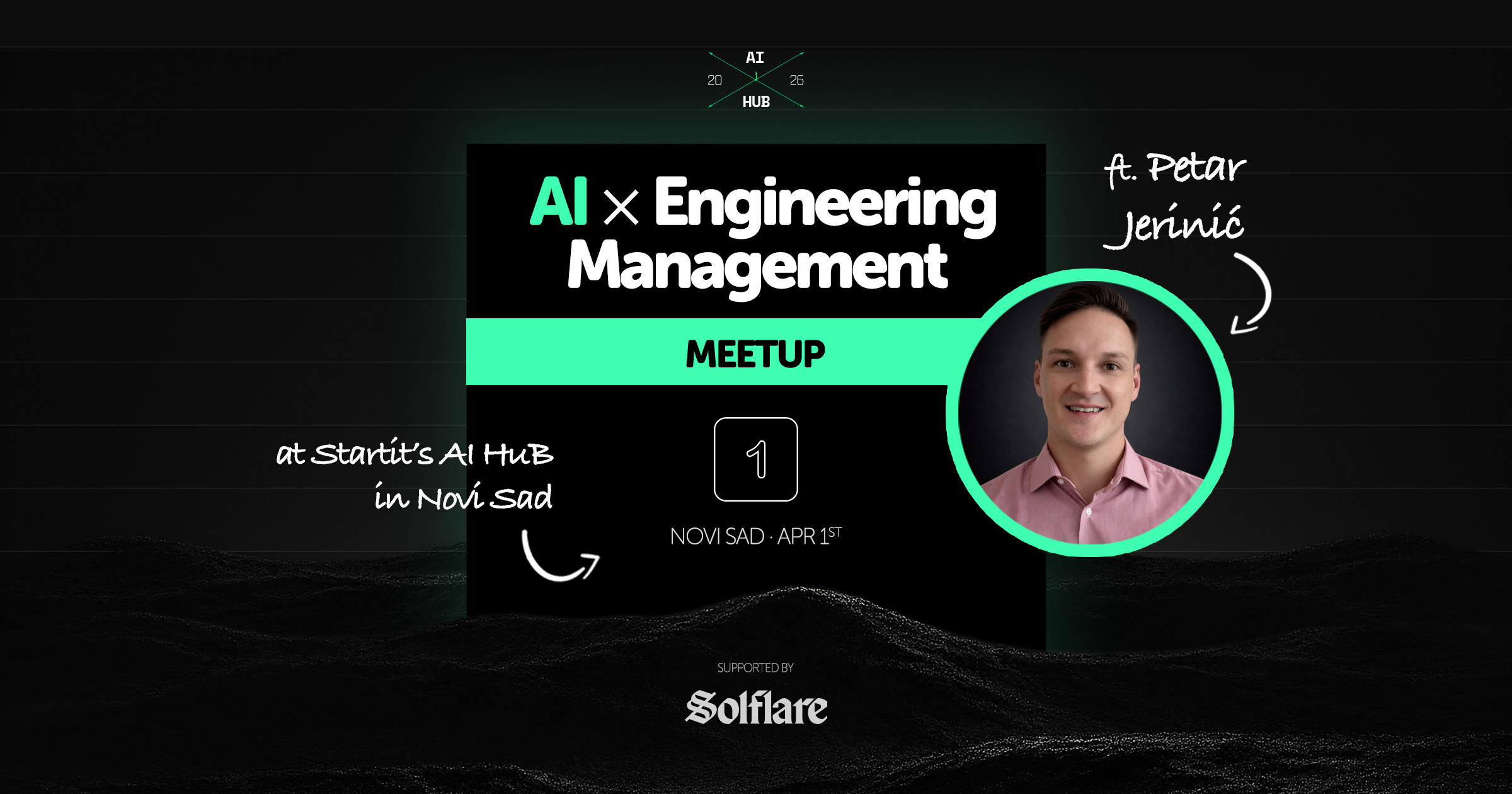 AI x Engineering Management ft. Petar Jerinić — AI Hub meetup Novi Sad 1. april