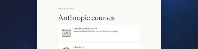 Anthropic Academy — besplatni AI kursevi