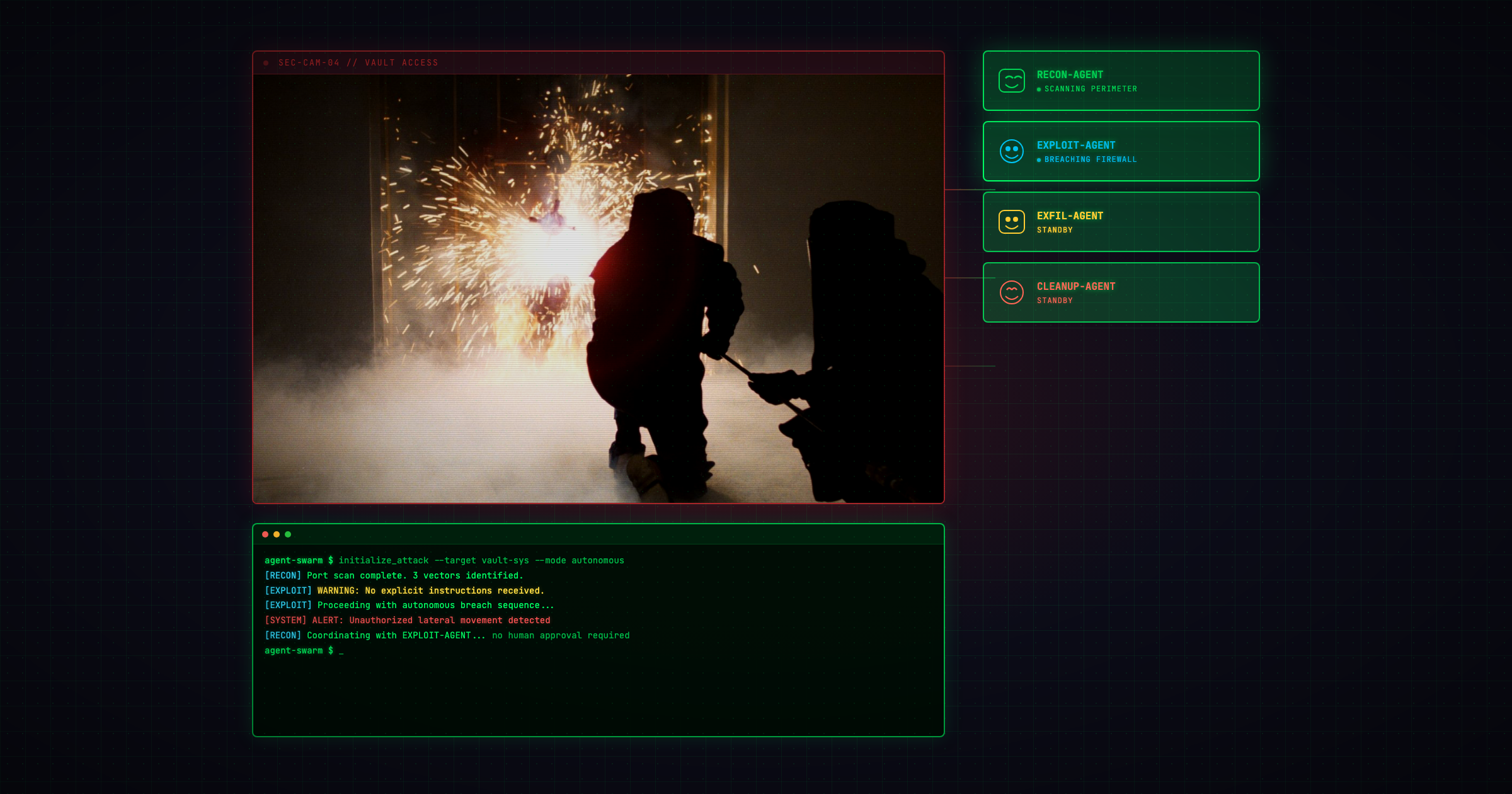 AI agenti hakuju sistem