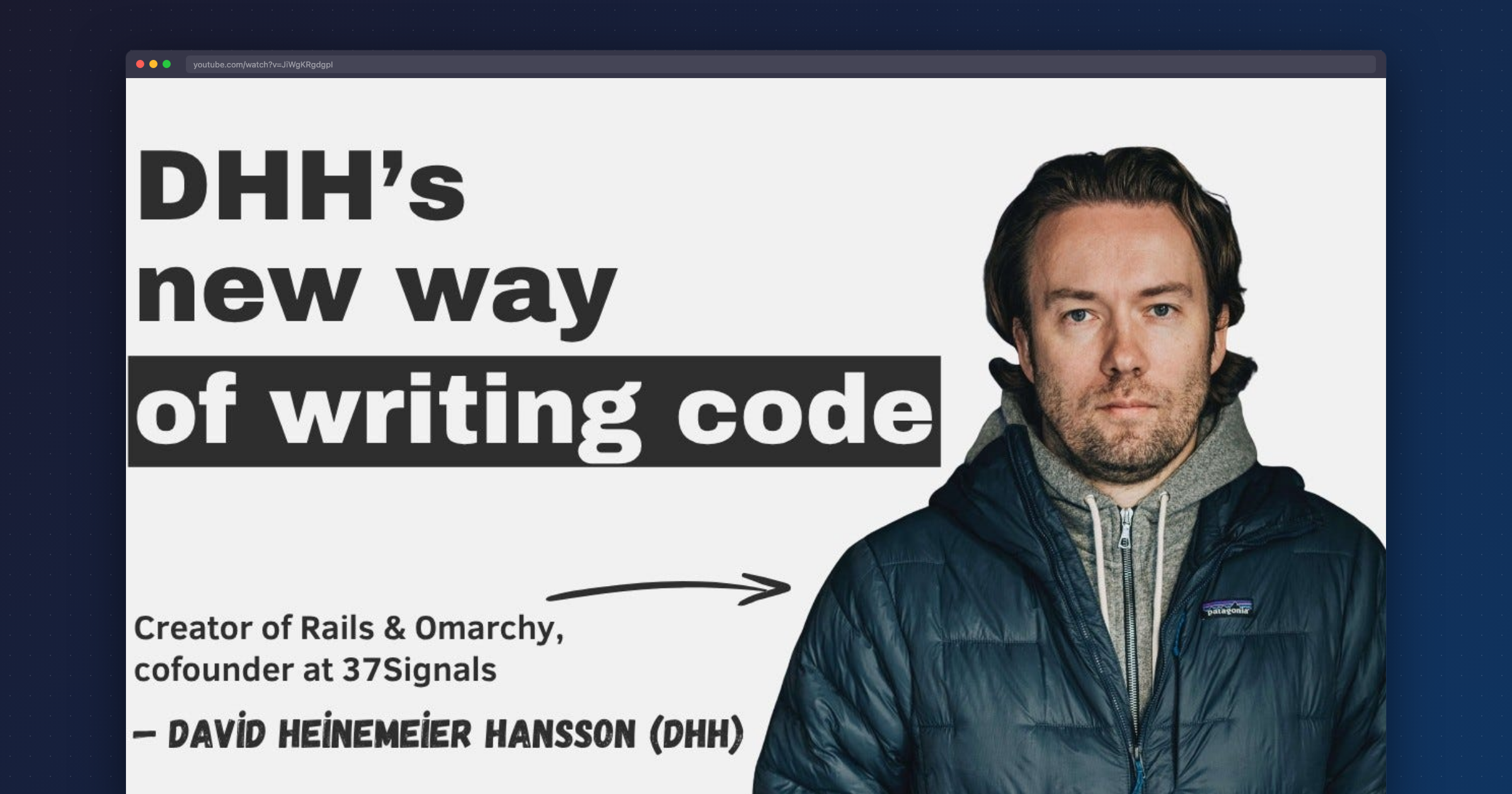 DHH podcast — David Heinemeier Hansson o agentskom kodiranju