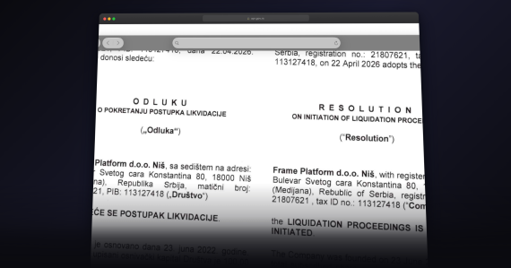 Dizzion zatvorio kancelarije Framea u Beogradu i Nišu
